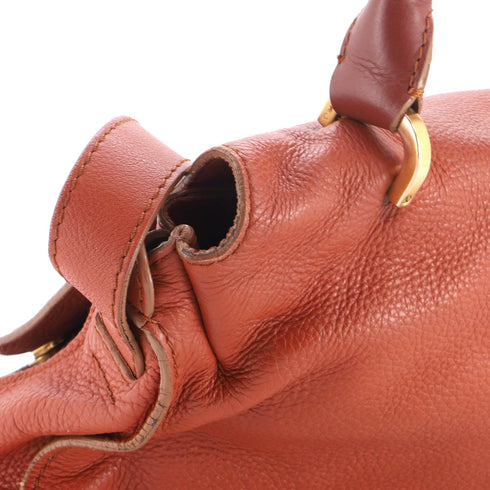 Marcie Top Handle Bag Leather Medium