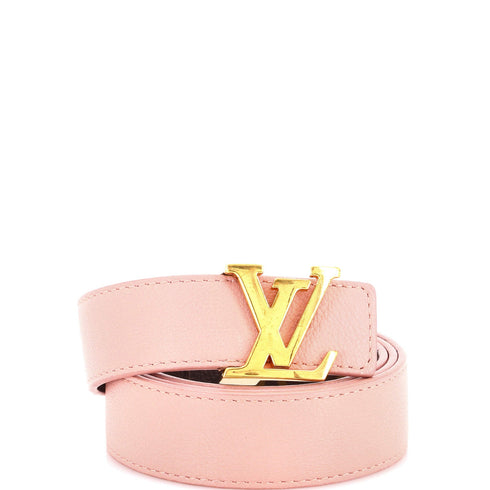 LV Initiales Reversible Belt Leather Thin