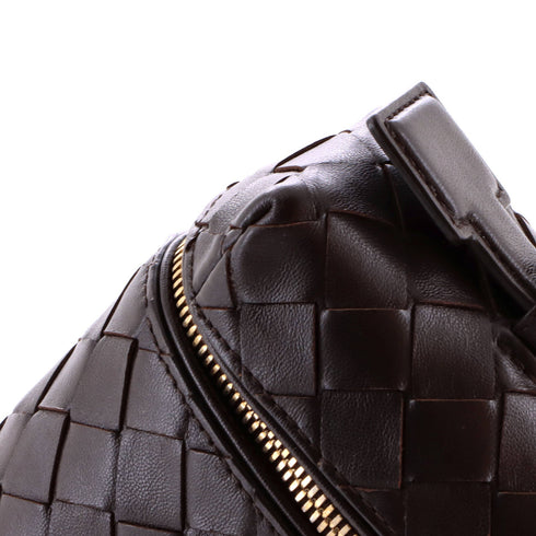 Bang Bang Vanity Case Intrecciato Leather