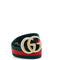 GG Torchon Web Belt Canvas Wide
