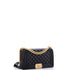Boy Flap Bag Quilted Caviar Old Medium
