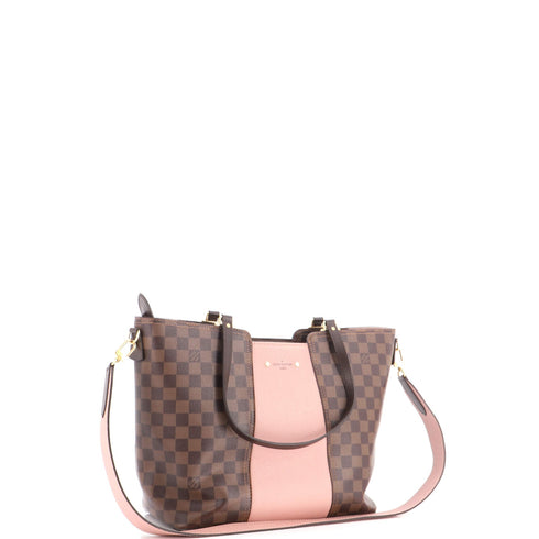 Jersey Handbag Damier with Leather