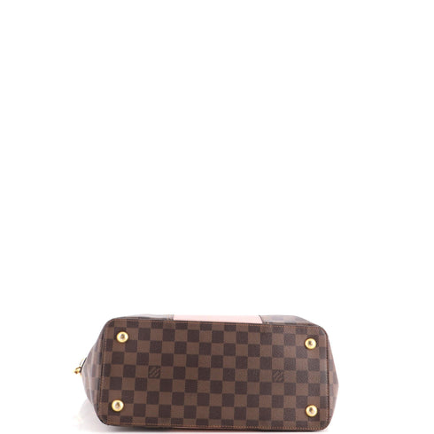 Jersey Handbag Damier with Leather