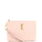 Classic Monogram Wristlet Pouch Matelasse Chevron Leather Small