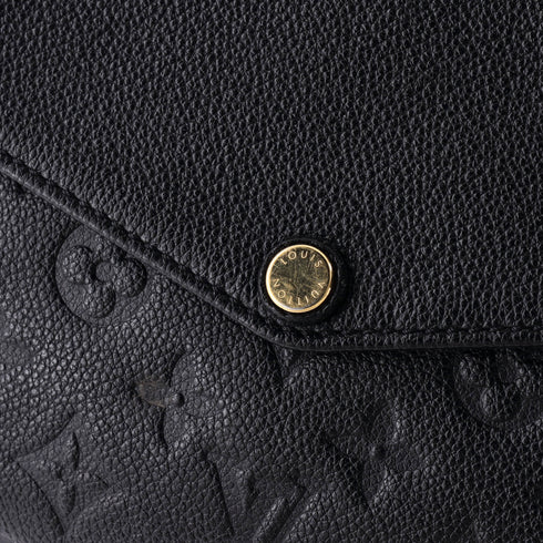 Twice Handbag Monogram Empreinte Leather