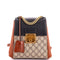 Padlock Backpack GG Coated Canvas and Leather Mini