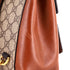 Padlock Backpack GG Coated Canvas and Leather Mini