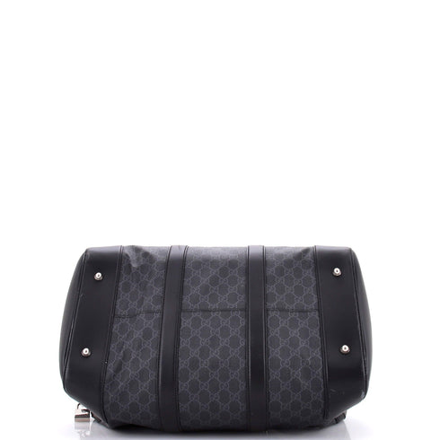 Convertible Duffle Bag GG Coated Canvas Medium
