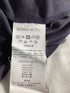 Men's Giorgio Armani Color-Block Sweater in Navy Blue and Grey Cotton