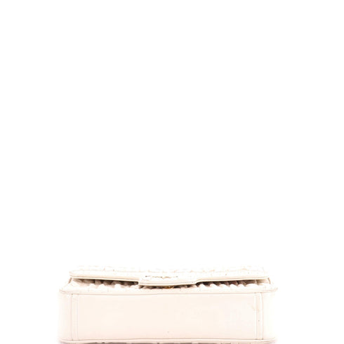 Chain Flap Shoulder Bag Nappa Gaufre Medium