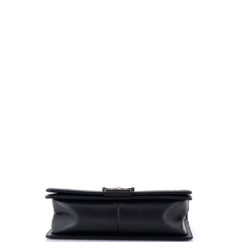 Boy Flap Bag Quilted Calfskin Old Medium