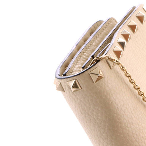Rockstud Pouch Crossbody Bag Leather Mini