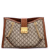 Padlock Chain Tote GG Coated Canvas with Leather Medium