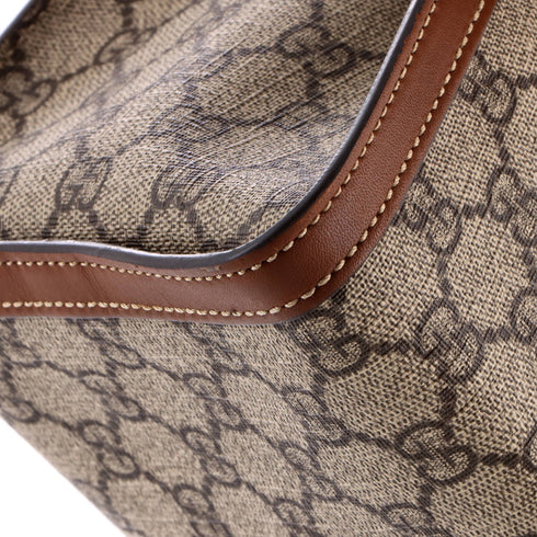 Padlock Chain Tote GG Coated Canvas with Leather Medium