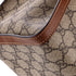 Padlock Chain Tote GG Coated Canvas with Leather Medium