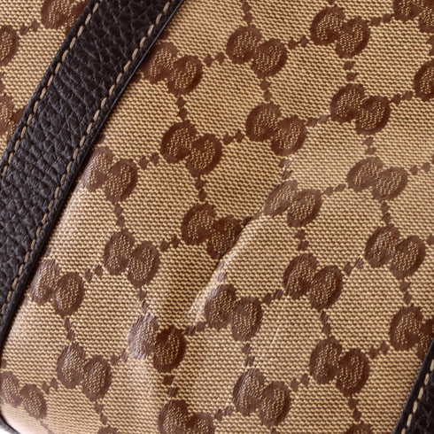 Joy Boston Bag GG Coated Canvas Medium
