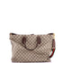 Courrier Convertible Soft Open Tote GG Coated Canvas with Applique Large