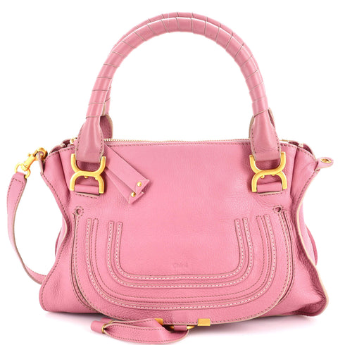 Marcie Satchel Leather Medium
