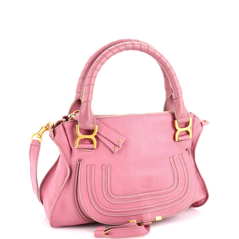 Marcie Satchel Leather Medium