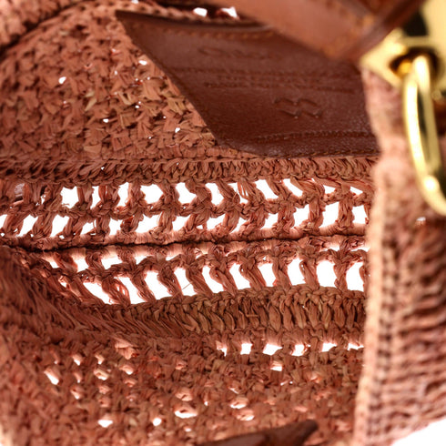 Summer Banana Hobo Woven Raffia