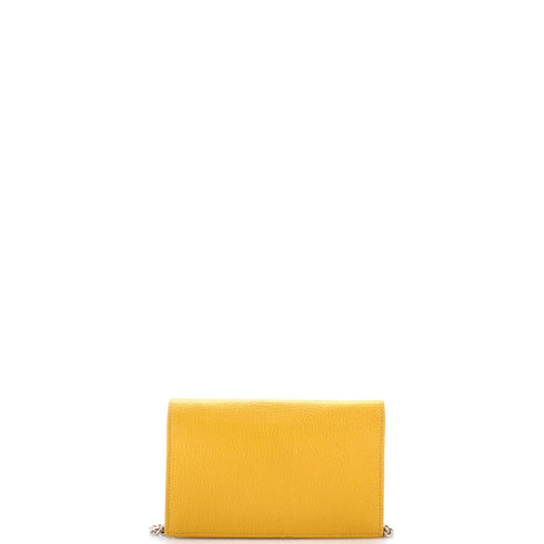 Interlocking Wallet on Chain Leather