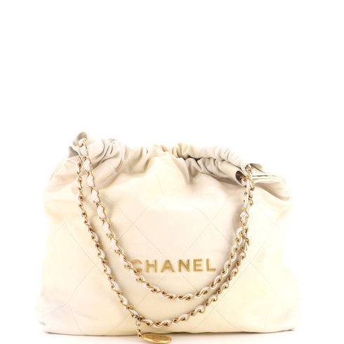 22 Chain Hobo Quilted Ombre Leather Medium