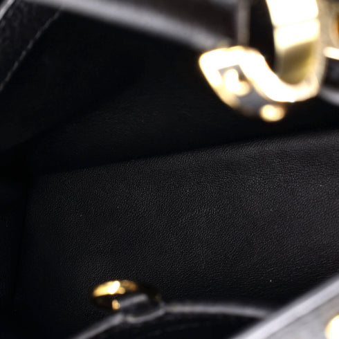 Capucines Bag Leather with Embellished Detail PM