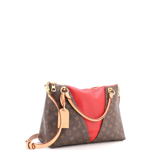 V Tote Monogram Canvas and Leather MM