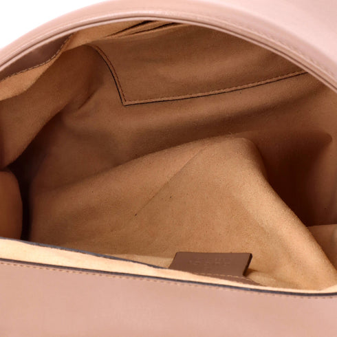 GG Marmont Top Handle Flap Bag Matelasse Leather Medium