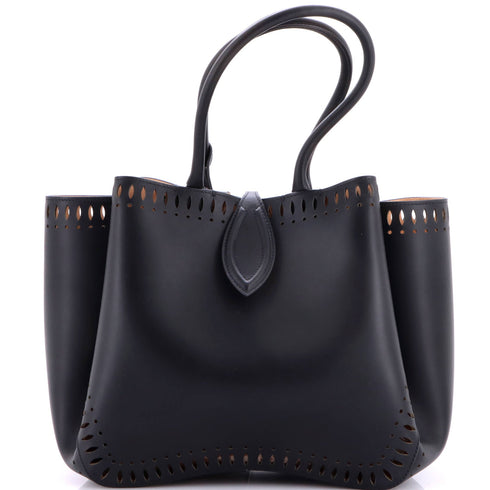 Angele Tote Laser Cut Leather 25