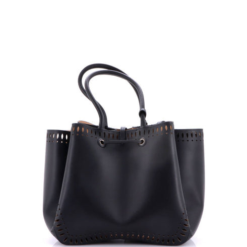 Angele Tote Laser Cut Leather 25