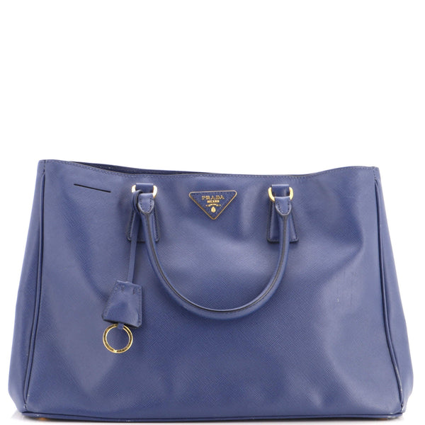 Lux Open Tote Saffiano Leather Large