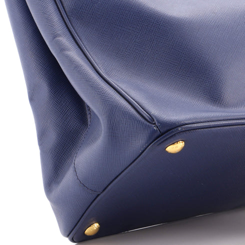 Lux Open Tote Saffiano Leather Large