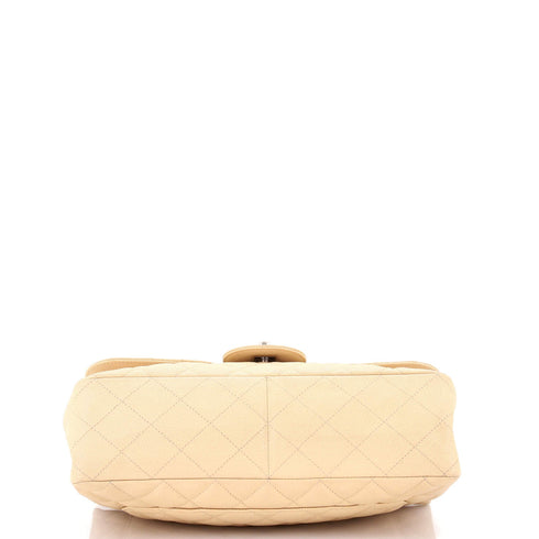 Classic Single Flap Bag Quilted Caviar Jumbo