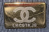 Lacquered Metal CC Flap Bag Quilted Lambskin Mini