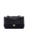 Classic Double Flap Bag Chevron Lambskin Medium