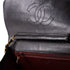 Vintage Clutch with Chain Quilted Leather Medium