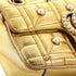 Pearly GG Marmont Flap Bag Embellished Matelasse Leather Mini