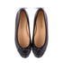 Women's CC Cap Toe Bow Ballerina Flats Leather and Patent