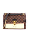 Vavin Handbag Damier with Leather PM