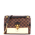Vavin Handbag Damier with Leather PM