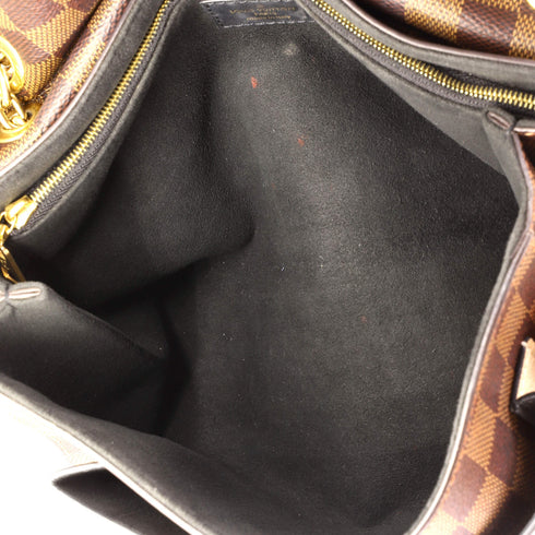 Vavin Handbag Damier with Leather PM