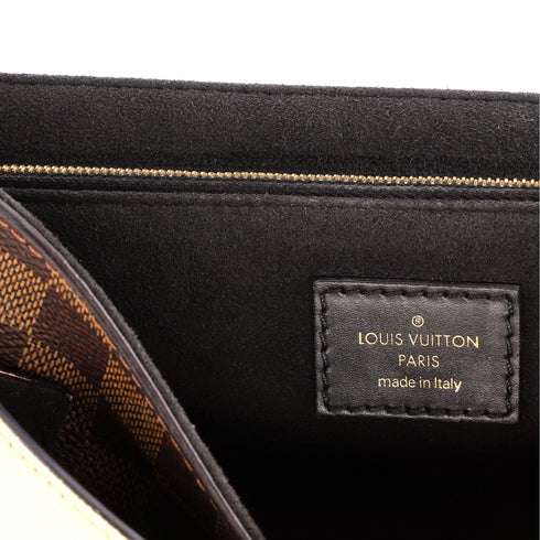 Vavin Handbag Damier with Leather PM