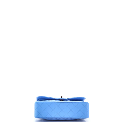 Classic Double Flap Bag Quilted Caviar Small