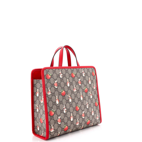 x Peter Rabbit Kid's Tote Printed GG Coated Canvas