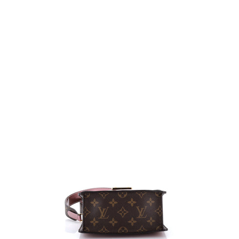 Spring Street NM Handbag Monogram Vernis with Monogram Canvas