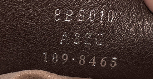 Mon Tresor Bucket Bag Zucca Embossed Leather Mini