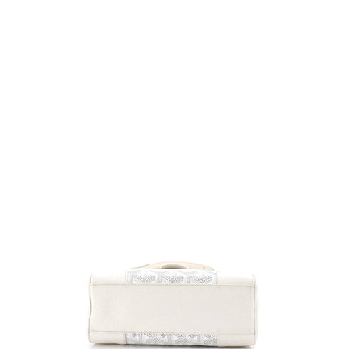 Saigon Top Handle Bag Coated Canvas with Leather Mini