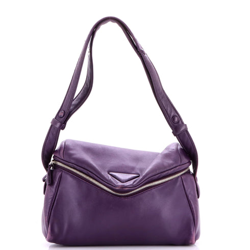 Padded Signaux Shoulder Bag Nappa Leather Medium