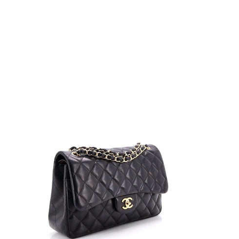 Classic Double Flap Bag Quilted Lambskin Jumbo